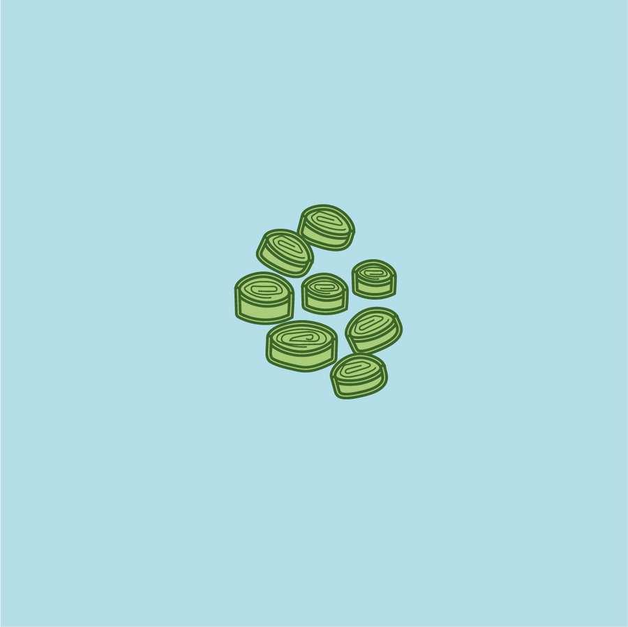 Negi, the Japanese spring onion
